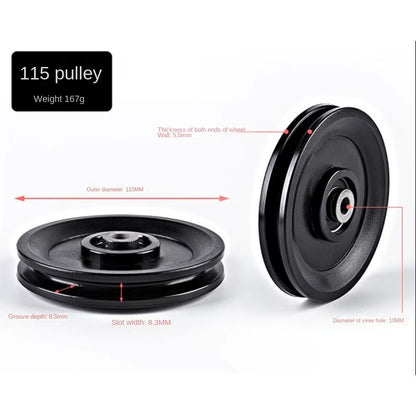 Nylon Bearing Pulley Wheel for Gym Fitness Equipment Cable Machine Part