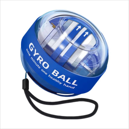 Self-Starting Multi-Functional Forearm Exerciser Power Ball Wrist Booster Trainer Hand Strength Grip Light-Up Strengthener