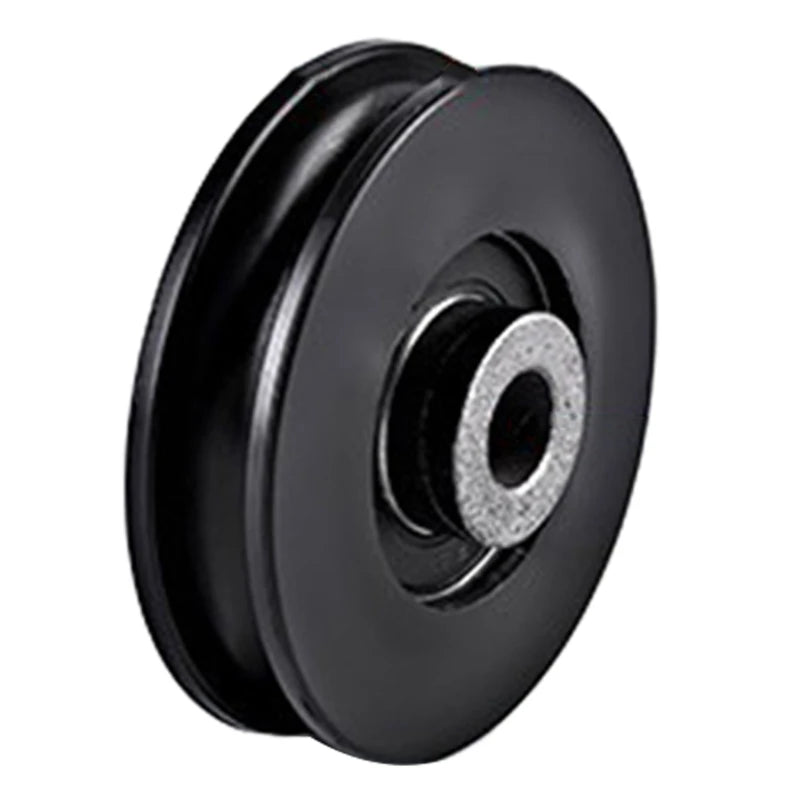 1Pc Nylon Bearing Pulley Wheel round Fitness Pulley Wheel Bearing Replacements Gym Equipment Parts for Fitness Equipment