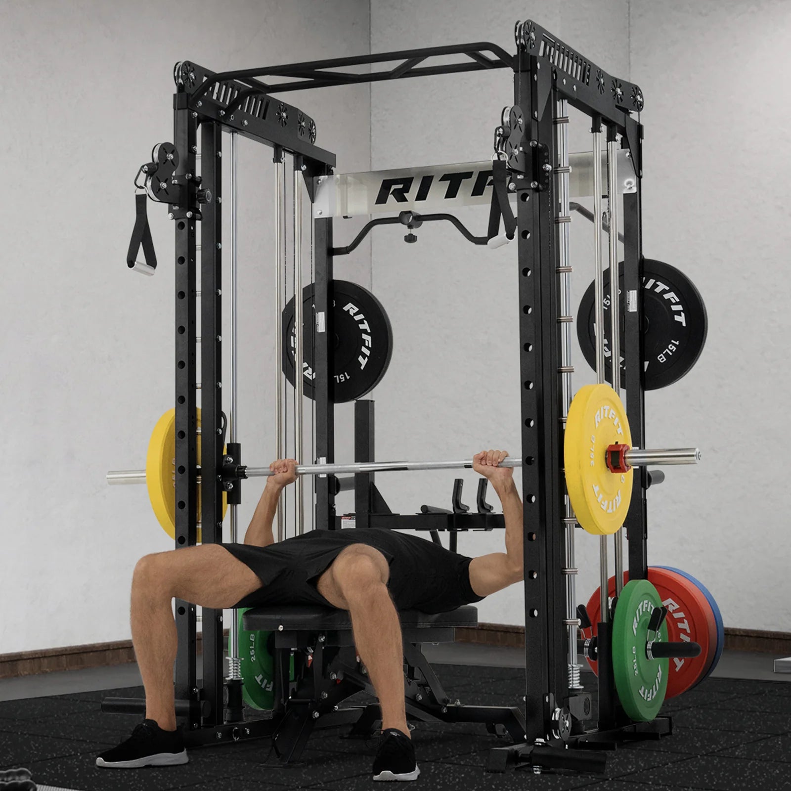 M1 PRO Smith Machine Home Gym Package Comprehensive All-In-One Workout System