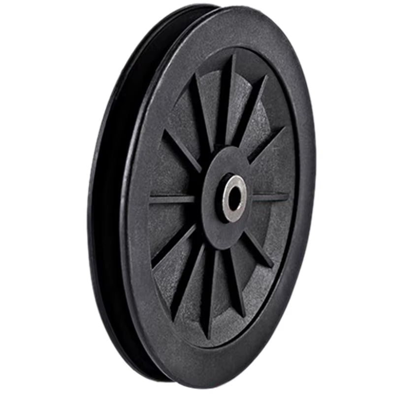 1Pc Nylon Bearing Pulley Wheel round Fitness Pulley Wheel Bearing Replacements Gym Equipment Parts for Fitness Equipment