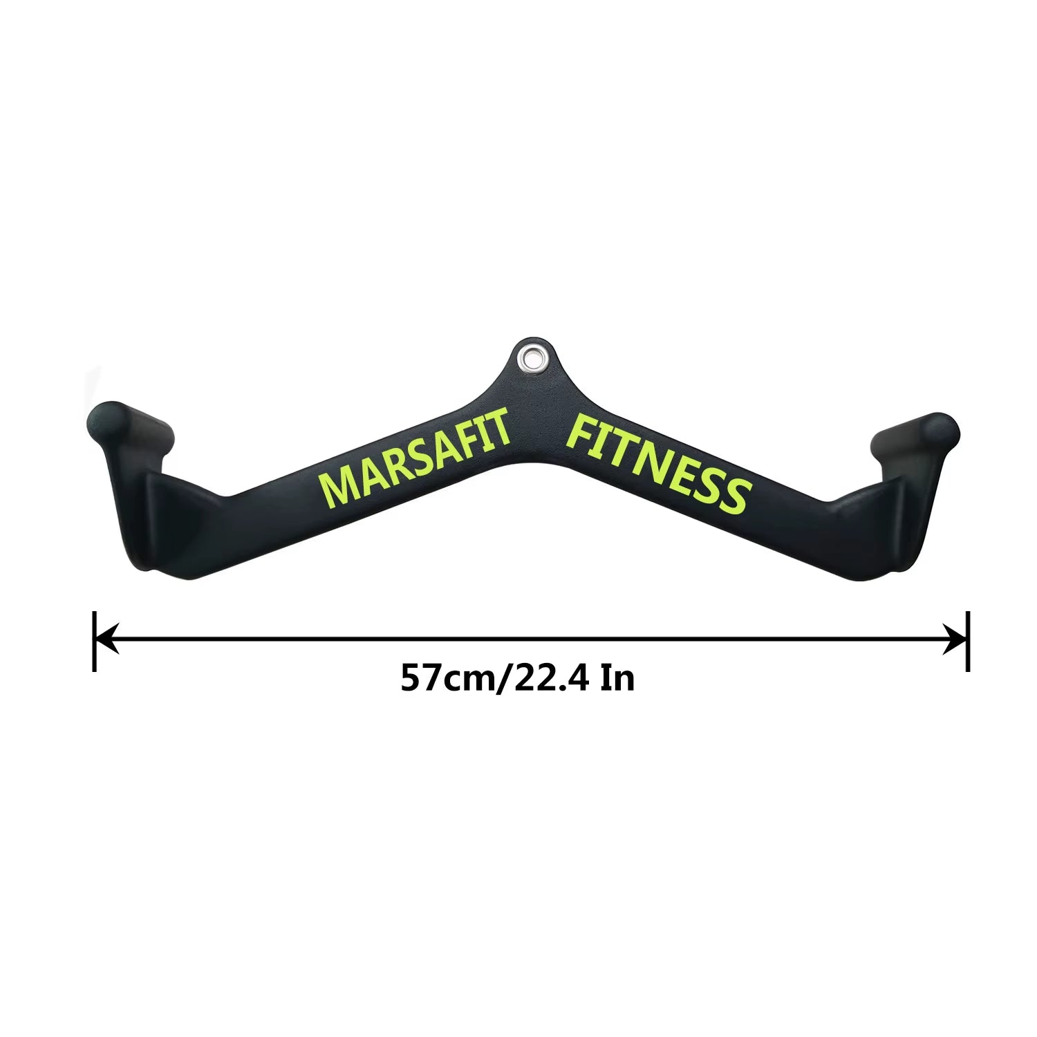 Home Gym Fitness Rowing T-Bar V-Bar Pulley Cable Machine Attachments Bicep Curl Tricep Lat Pulldown Bar Back Strength Training