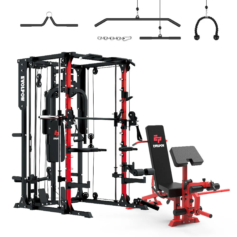 M2A Brute All-In-One Smith Machine Home Gym