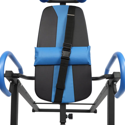 Inversion Table Blue/Black/Black＆Red 4 Inverted Gear Handstand Machine Gym Foldable Back Stretcher Inversion Assist Device