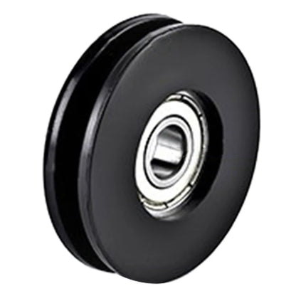1Pc Nylon Bearing Pulley Wheel round Fitness Pulley Wheel Bearing Replacements Gym Equipment Parts for Fitness Equipment