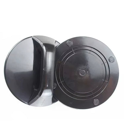 1Pair Portable Push up Bars Anti-Slip Press-Up Stand with Rotating Handles Fitness Equipment for Arm and Chest Strength Training