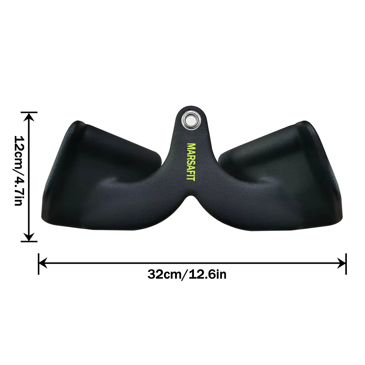 Home Gym Fitness Rowing T-Bar V-Bar Pulley Cable Machine Attachments Bicep Curl Tricep Lat Pulldown Bar Back Strength Training