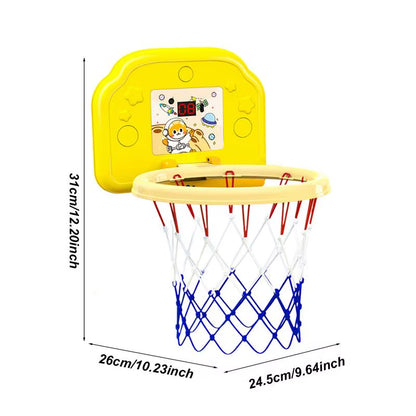 Children'S Basketball Hoops Indoor Basketball Hoops Household Mute Ball Wall Mounted Foldable Basketball Hoop Training Equipment