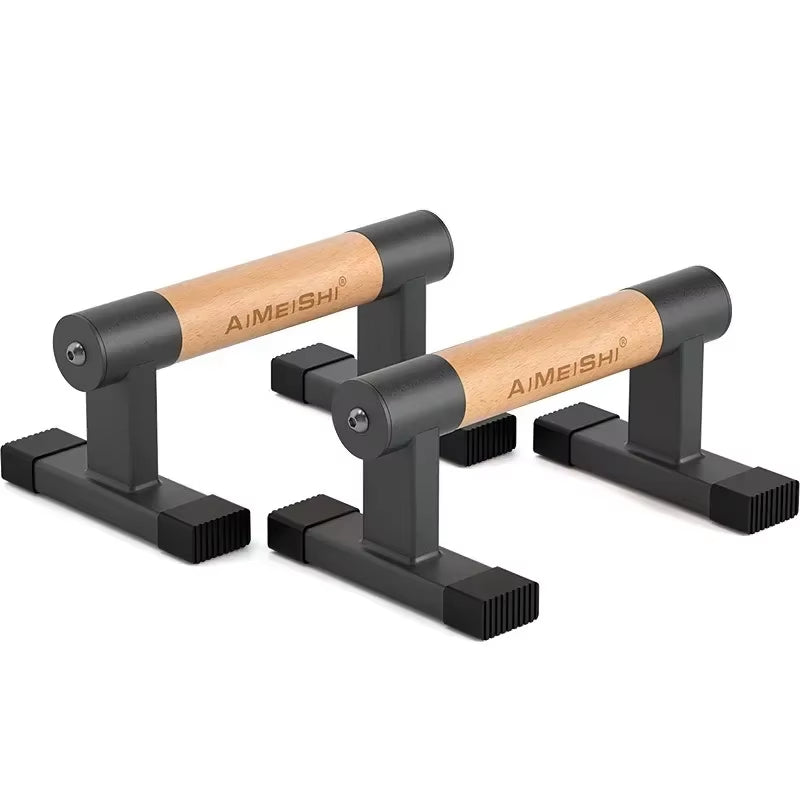 1 Pair Gym Push-Up Bar Stands with Handles Chest Abdomen Arms Back Bodybuilding Training Handstand Parallel Rod Gym Accessories