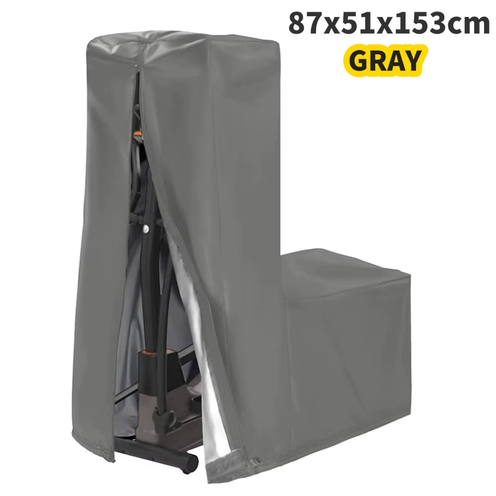 420D Elliptical Machine Dustproof Elliptical Trainer Protective Cover Sun Protection Cover Outdoor Machine Cover