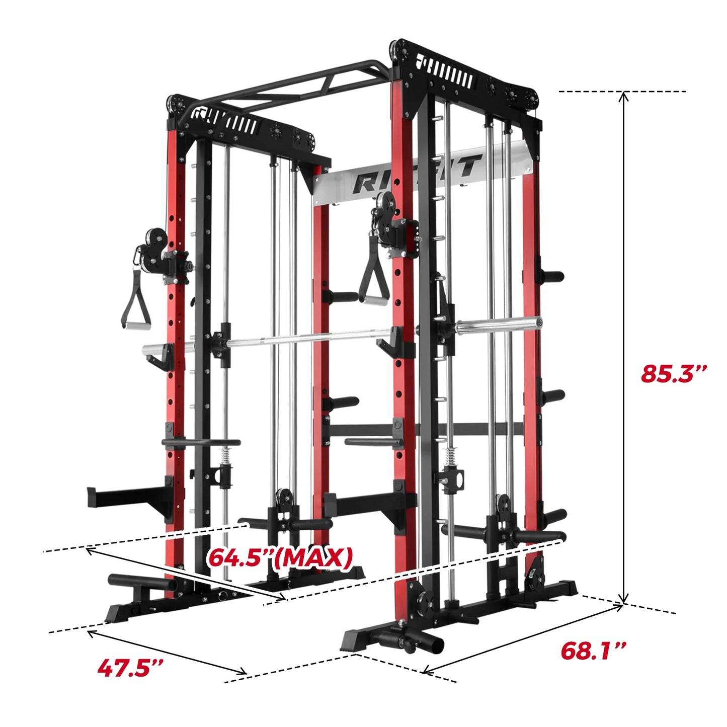 M1 PRO Smith Machine Home Gym Package Comprehensive All-In-One Workout System