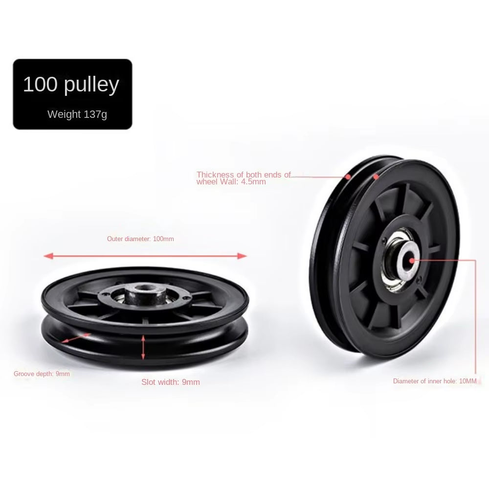 Nylon Bearing Pulley Wheel for Gym Fitness Equipment Cable Machine Part