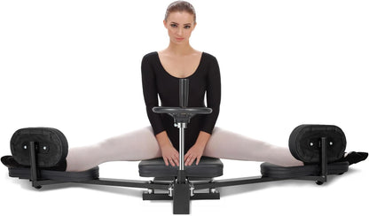 Leg Stretcher Machine Split Training, Heavy Duty Steel Frame Equipment Splits Machine for Flexibility Stretching Equipment, Leg Stretcher for Ballet, Yoga, Gymnastics and Other Sports