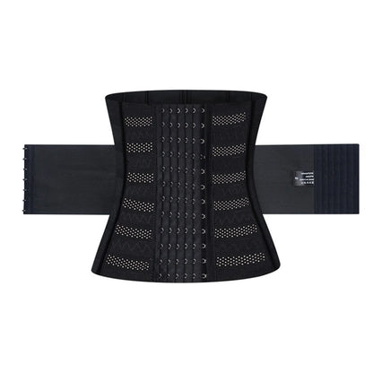 Women'S Waist Trainer, Breathable Elastic Corset Waist, Corset for Everyday Shapewear, Tummy Control Body Shaper with Adjustable Hooks (72-80Kg, Black)