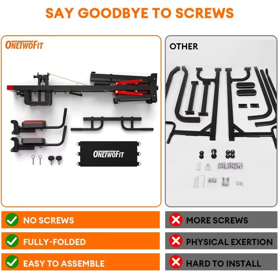 Foldable Power Tower Pull up Bar Station Multi-Function Adjustable Height Pull up Dip Station for Home Gym Workout Strength Tra