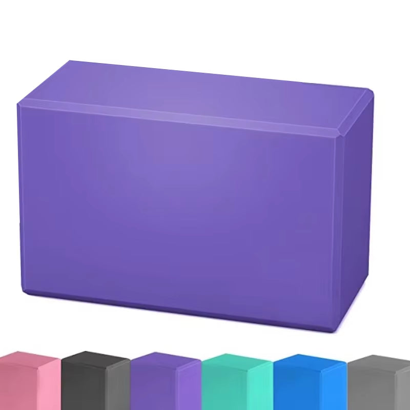 1PC Yoga Building Blocks Cubes Pilates Bricks Reinforcement Mats Sports Supplies Exercise Home Exercise Equipment Fitness Eva