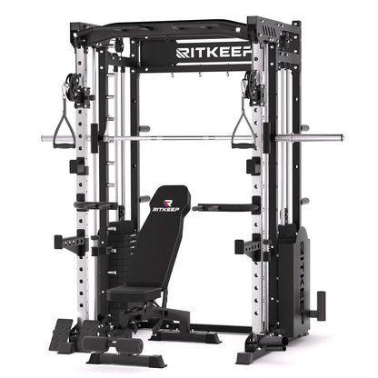 PMAX 5600 Home Gym Smith Machine - Integrated Weight System