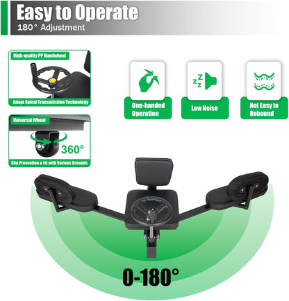 Leg Stretcher Machine Split Training, Heavy Duty Steel Frame Equipment Splits Machine for Flexibility Stretching Equipment, Leg Stretcher for Ballet, Yoga, Gymnastics and Other Sports