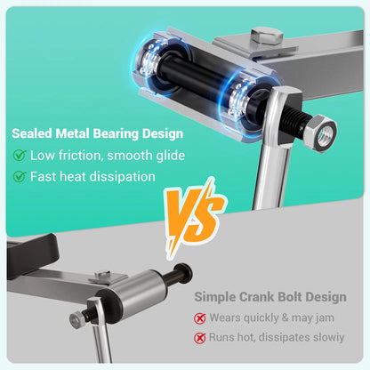 Elliptical Machine,16-Level Hyper-Quiet Drive Whit LCD Monitor  Elliptical 265LBS Capacity for Home Use