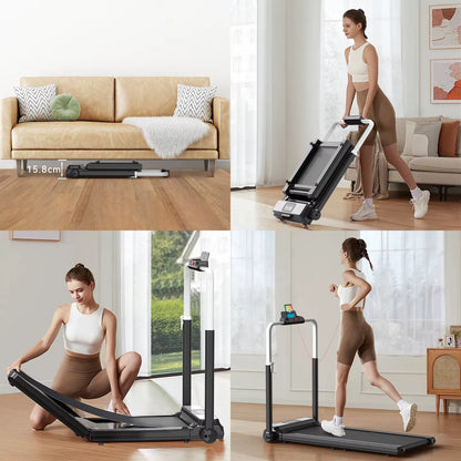 Cardio Treadmill Foldable Walking Treadmill Pad Led Screen Running Machine Fitness Treadmill Home Office Use Factory Price