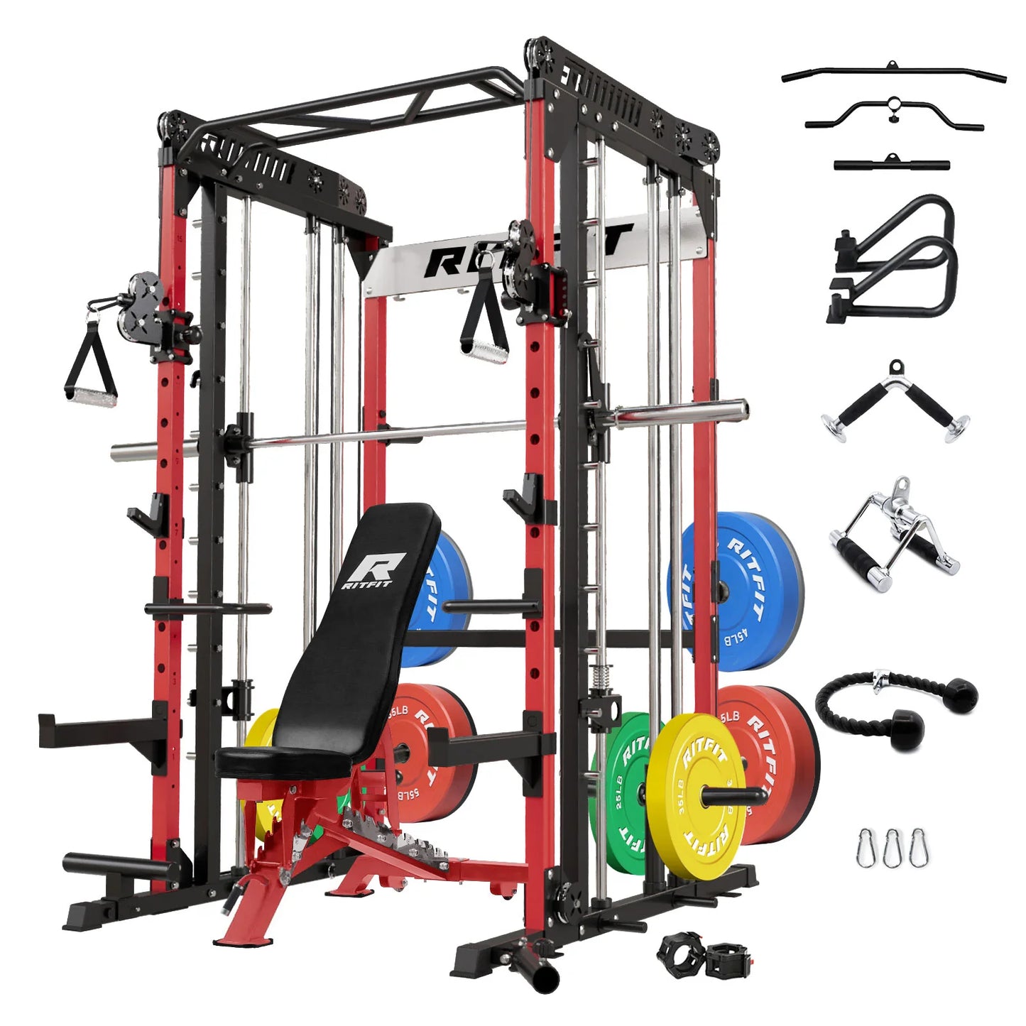 M1 PRO Smith Machine Home Gym Package Comprehensive All-In-One Workout System