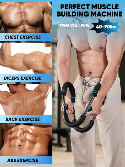 The Ultimate Arm Trainer Adjustable Chest Expander Arm Exerciser Shoulder Muscle Training Fitness Equipment Fitness Anywhere