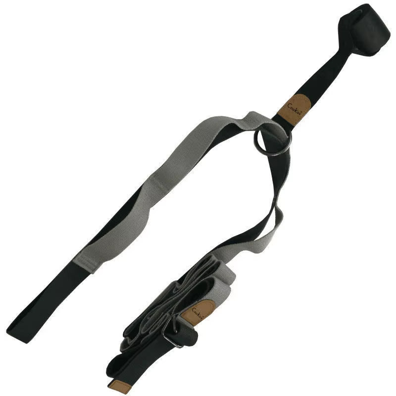Door Flexibility Stretching Leg Yoga Fitness Sports Trainer Adjustable Leg Stretcher Strap Dance Gymnastics Belt Bands XA10L