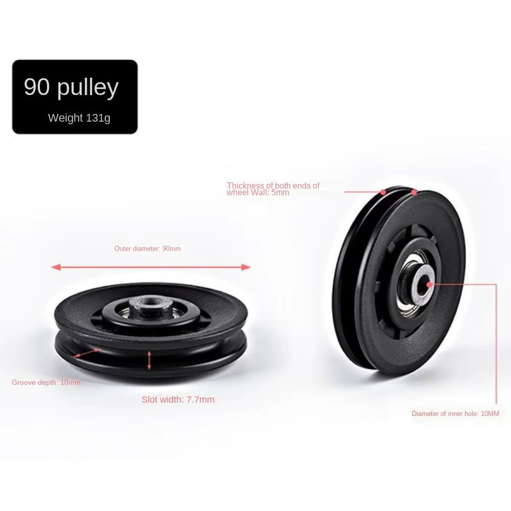 Nylon Bearing Pulley Wheel for Gym Fitness Equipment Cable Machine Part