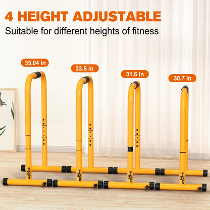 Dip Station Functional Heavy Duty Dip Stand Fitness Pull up Stand Dip Bar