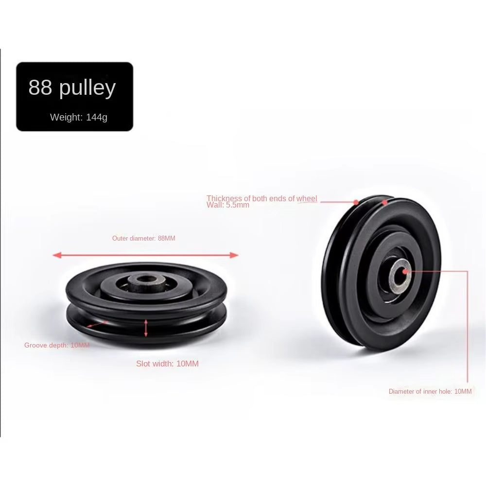 Nylon Bearing Pulley Wheel for Gym Fitness Equipment Cable Machine Part