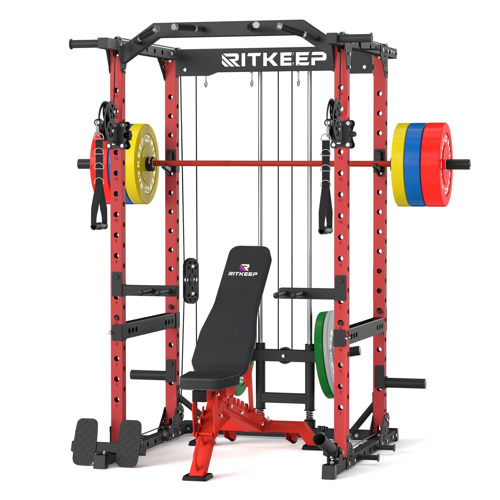 Destroyer M10 ALL-IN-ONE Power Rack Fitness Equipment Package