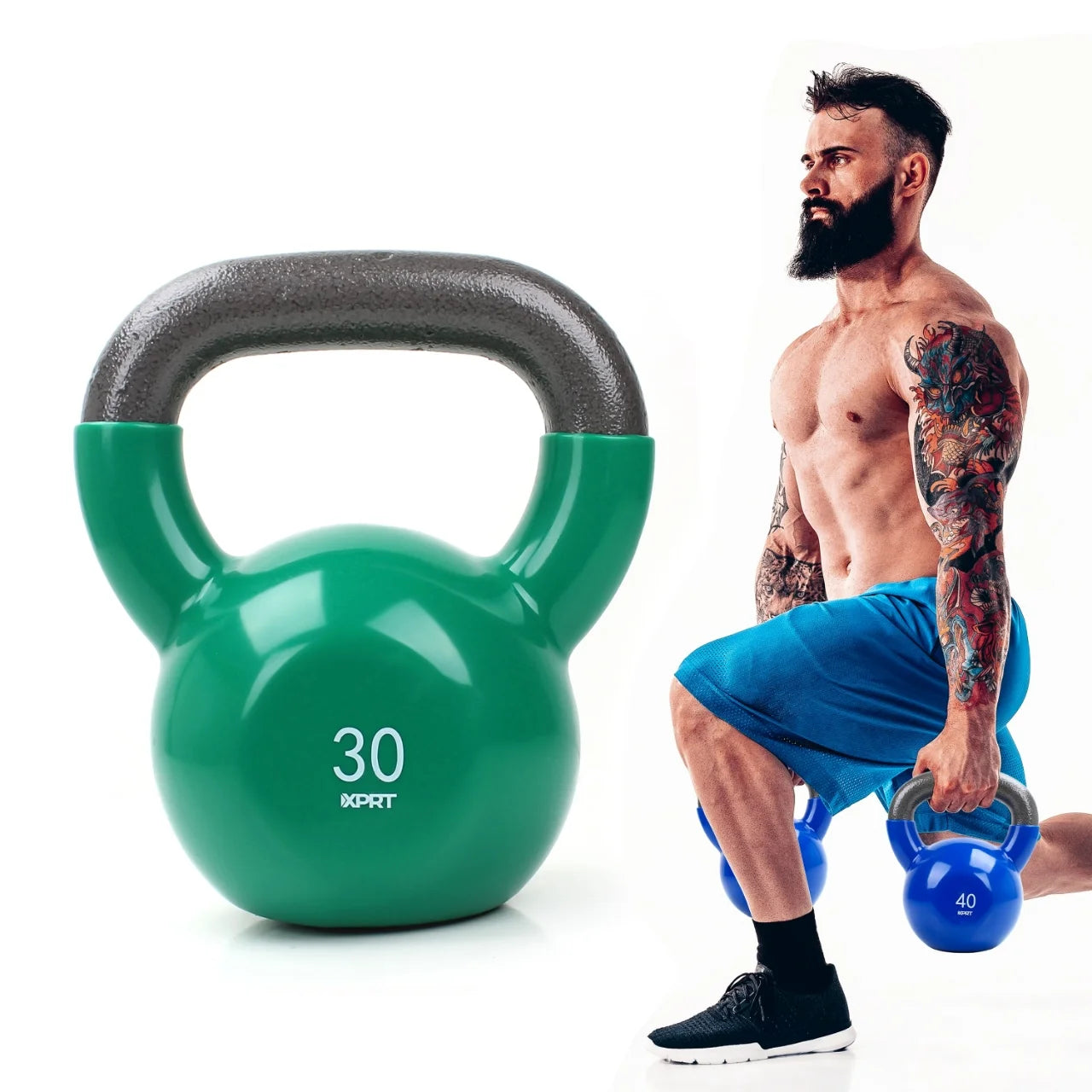 Vinyl Kettlebell 30 Lb.