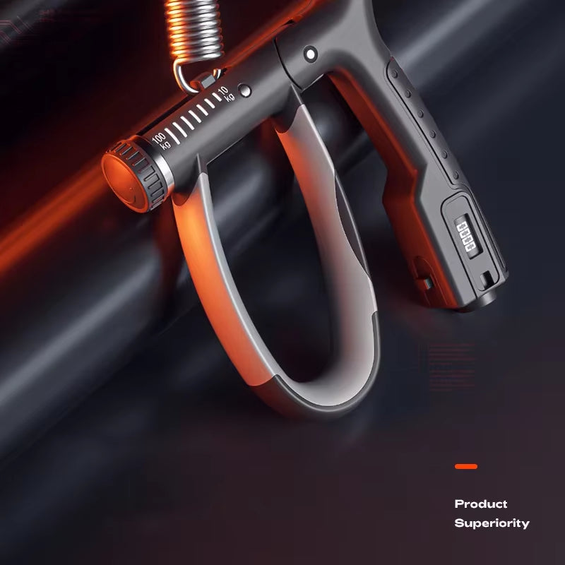 Hand Grip Strengthener Wrist Forearm Strength Trainer Forearm Gripper Adjustable Gripper Exerciser Workout Squeezer 10-100KG