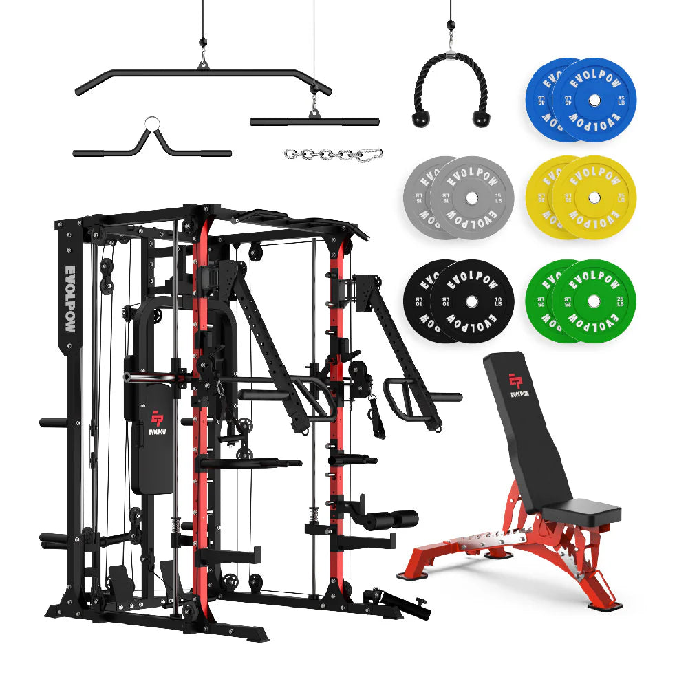 M2A Brute All-In-One Smith Machine Home Gym