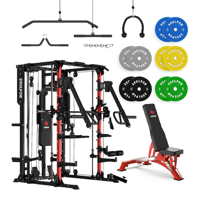 M2A Brute All-In-One Smith Machine Home Gym