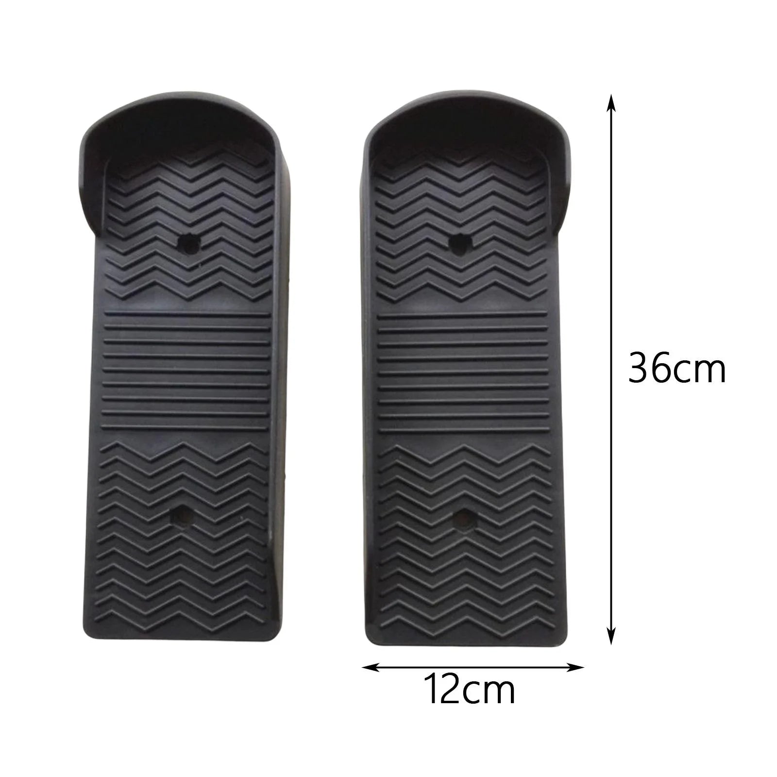 Gym Elliptical Machine Foot Pedals Lightweight to Install Non Slip Walking Machine Pedals for Gym Indoor Exercise Office Devices