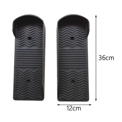 Gym Elliptical Machine Foot Pedals Lightweight to Install Non Slip Walking Machine Pedals for Gym Indoor Exercise Office Devices