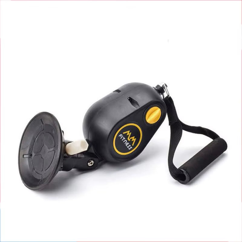 Fitness Pull Rope Trainer with Suction Cups Portable Gym Resistance Bands Machine with Sucker Full Body Workout Equipment