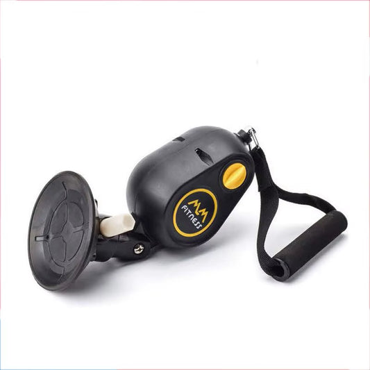 Fitness Pull Rope Trainer with Suction Cups Portable Gym Resistance Bands Machine with Sucker Full Body Workout Equipment