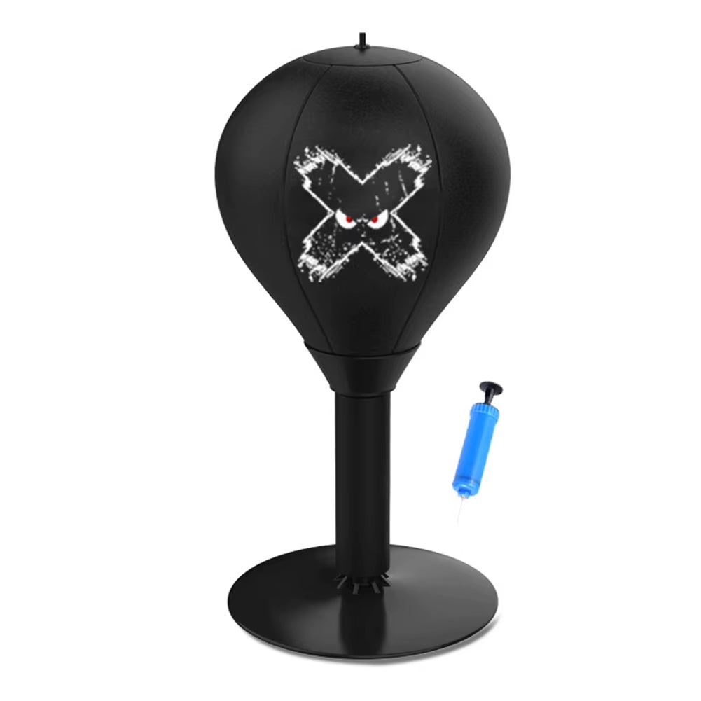Desktop Punching Bag Boxing Training Punching Bag with Suction Cup Desk Boxing Punch Ball Portable Speed Bag for Kids Adults