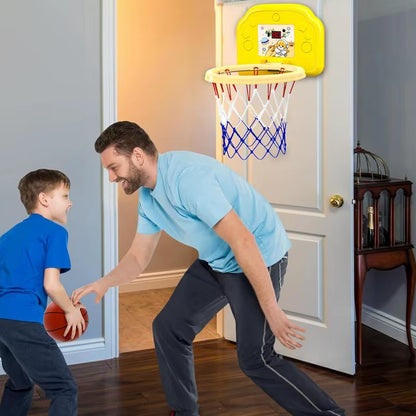 Children'S Basketball Hoops Indoor Basketball Hoops Household Mute Ball Wall Mounted Foldable Basketball Hoop Training Equipment