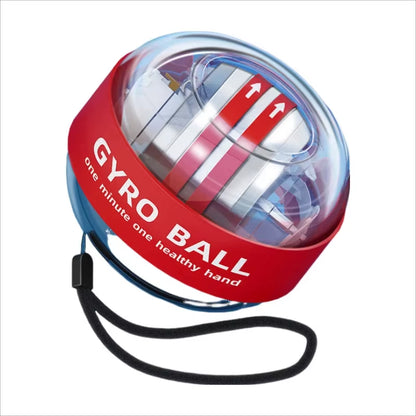 Self-Starting Multi-Functional Forearm Exerciser Power Ball Wrist Booster Trainer Hand Strength Grip Light-Up Strengthener