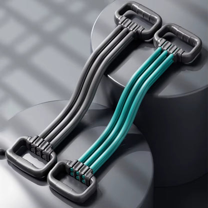 Adjustable Shoulder, Back, and Chest Muscle Trainer with Multi Functional Fitness High Elasticity Arm Stretching Elastic Rope
