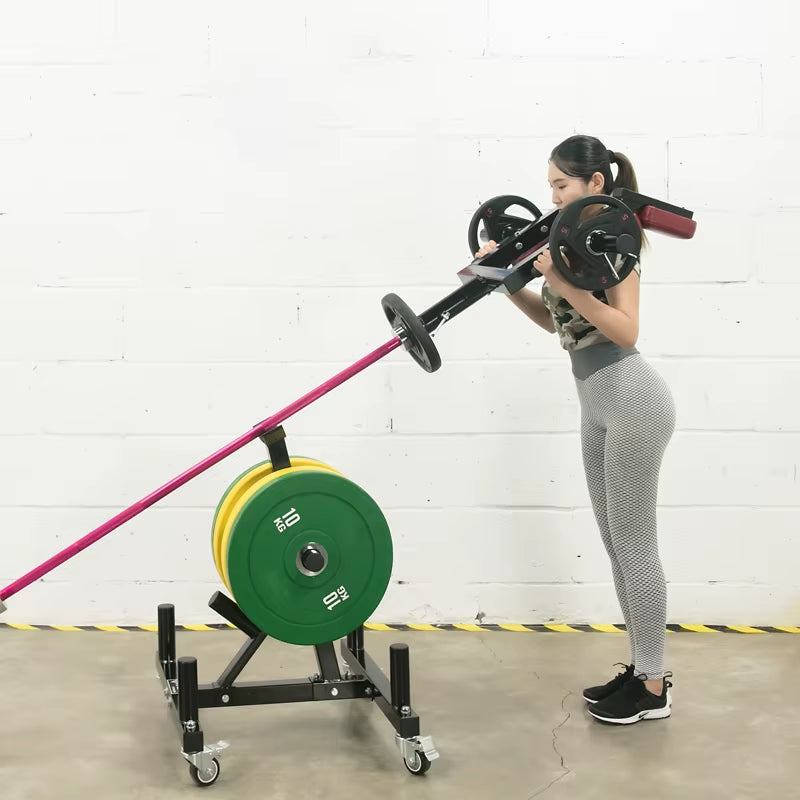 Fitness Heavy Duty Barbell Shoulder Press Attachment for Home Gym Strength Training Deadlift Squat Workout Rack Equipment