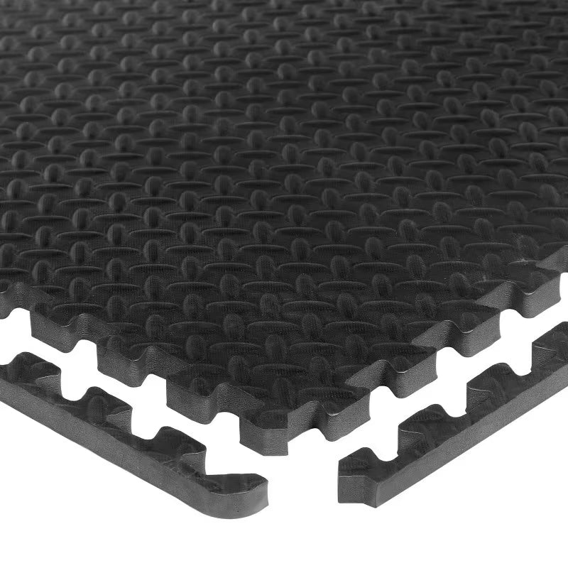 24 PCS Puzzle Exercise Mat Safe EVA Foam Interlock Protective Floor 96 Sq Ft GYM