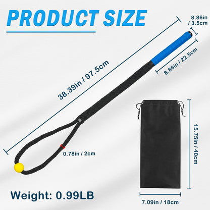Heavier Premium Golf Rope Swing Trainer, Professional Golf Swing Rope Trainin...