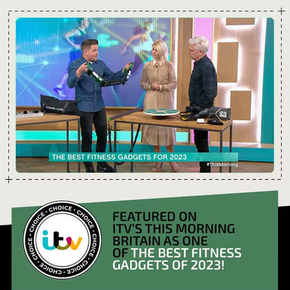 Portable Gym - Resistance Exercise Band Set - 200LBS Resistance Bands for Men & Women - Multi Gym Fitness Equipment & Pilates Ba