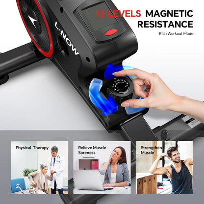 Foot Pedal Exerciser under Desk Elliptical Machine Seated Pedal Exerciser Mini Portable Leg Exercise Equipment for Seniors & Adults Weight up to 280LBS