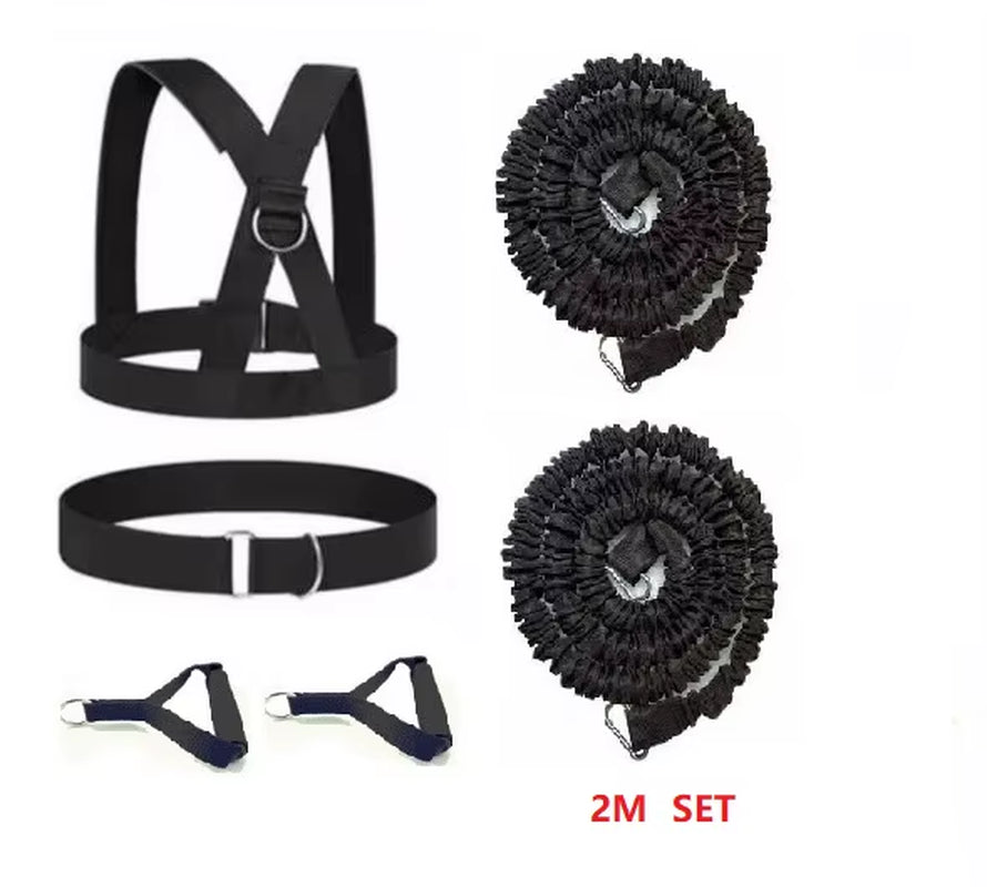 2M-5M Exercise Resistance Bands Trainer Strength Training Pull Rope Crossfit Fitness Equipment for Home Gym & Workout