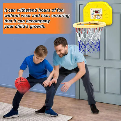 Children'S Basketball Hoops Indoor Basketball Hoops Household Mute Ball Wall Mounted Foldable Basketball Hoop Training Equipment